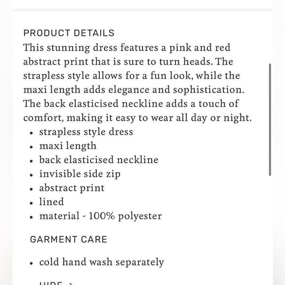 Petal & Pup Pink Maxi Dress - Picture 4 of 10